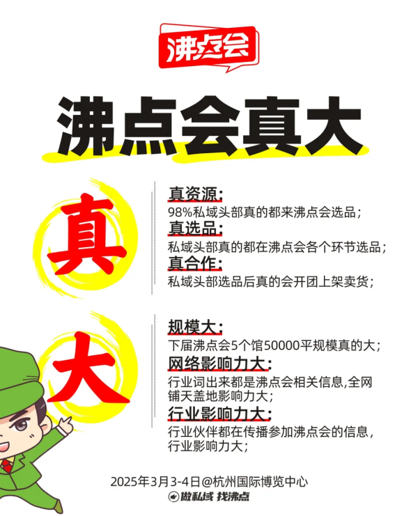 線上選品很方便，為什么頭部私域團長都選沸點會私域展會線下選品？